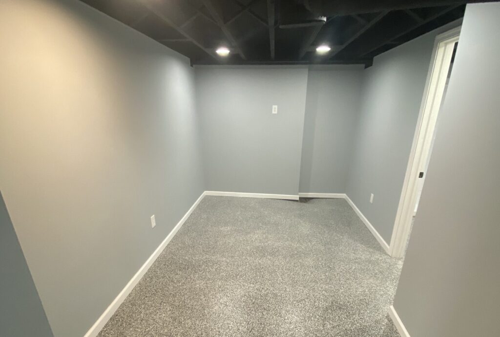 Residential interior painting, trim carpentry upgrades, and installation construction industry in Smithfield Ohio